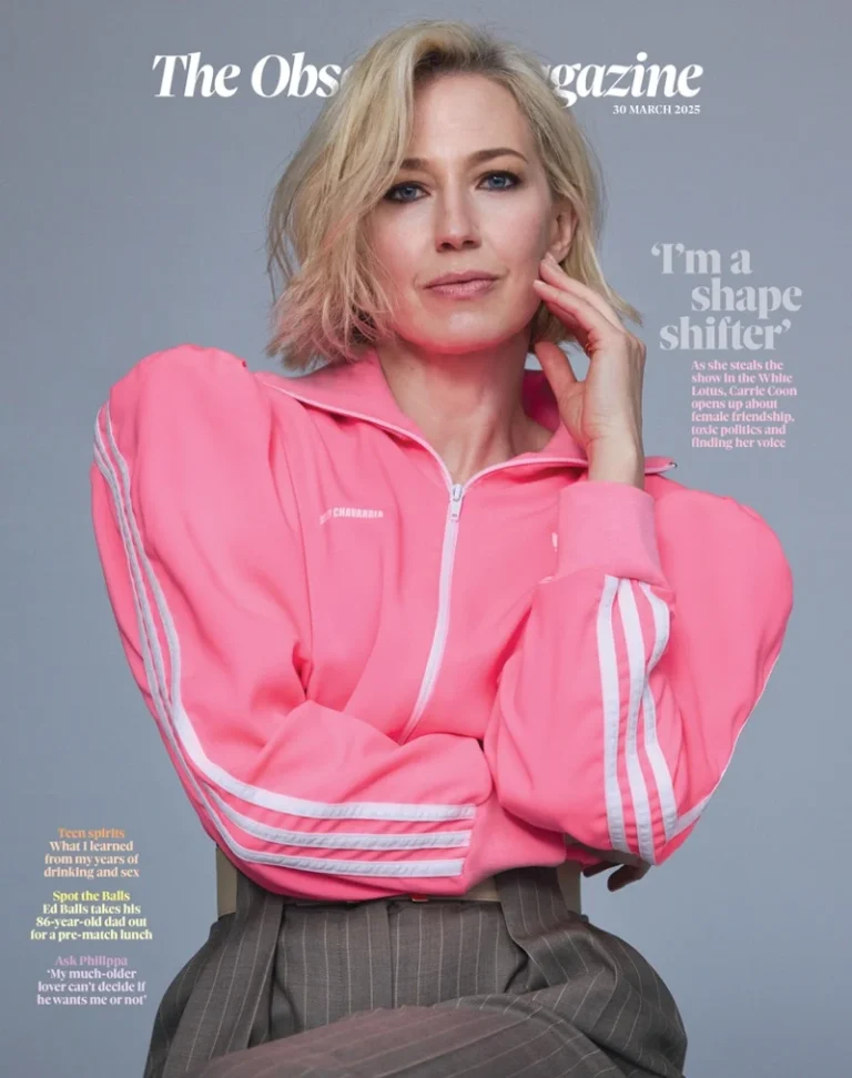 Carrie Coon Brings Power & Poise to The Observer’s Latest Cover