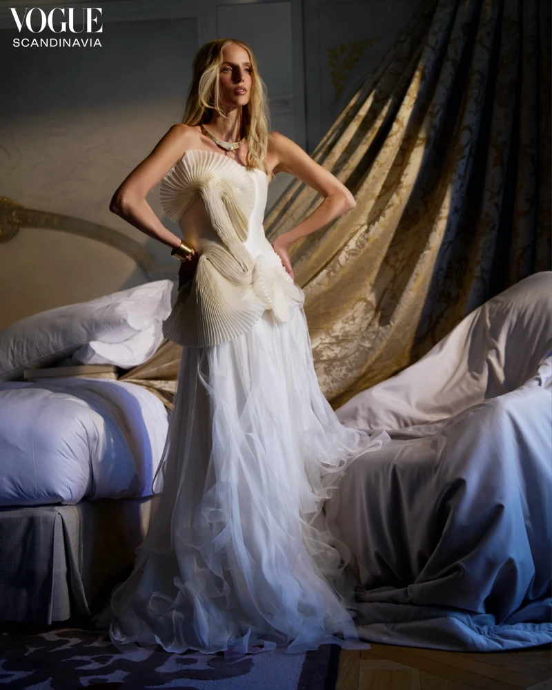 Leonie Hanne Stuns in Her First Full Vogue Fashion Editorial