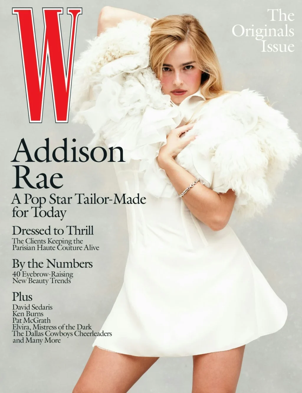 Addison Rae for W Magazine October 2025