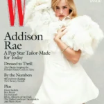 Addison Rae for W Magazine October 2025