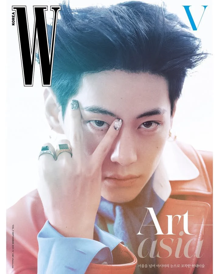 BTS’ V Makes Stunning Return with First Magazine Cover Post-Military