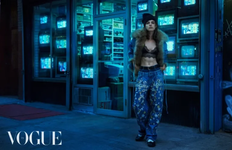 Carla Rey for Vogue Czechoslovakia