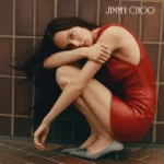 Kiki Willems in Jimmy Choo Spring 2026 Les Fleurs campaign