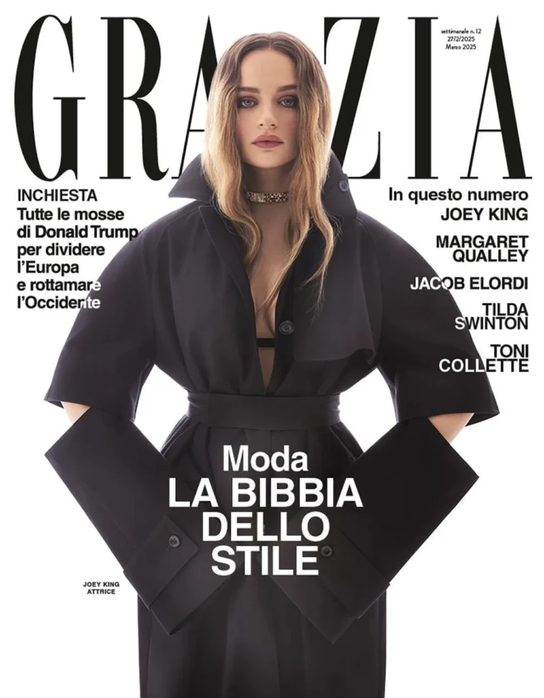 Joey King Stuns on the Cover of Grazia Italia March 2025 Issue