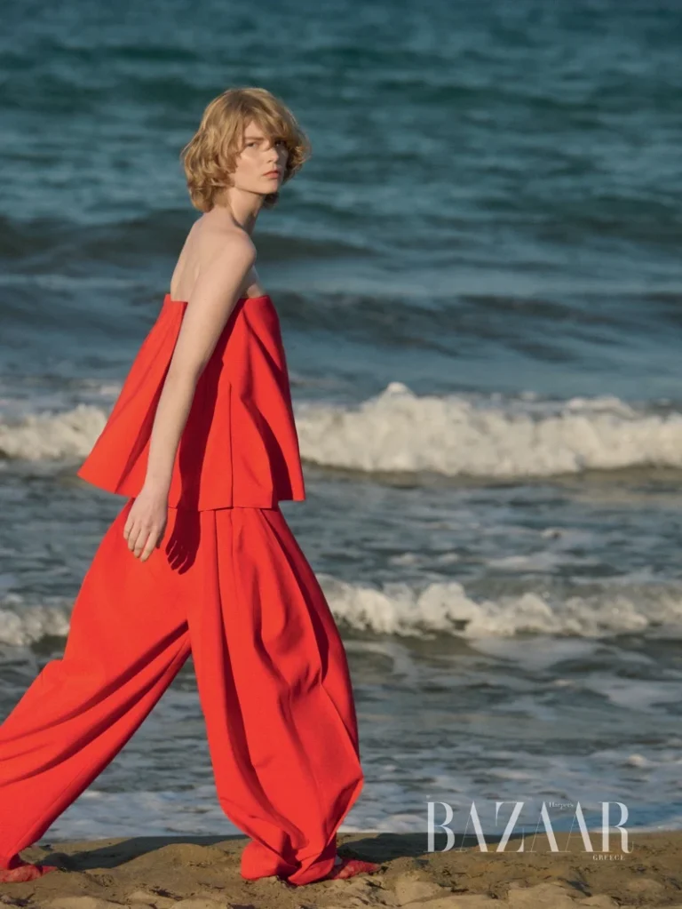 Kaya Ebbe Harpers Bazaar Greece