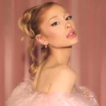 Ariana Grande poses for r.e.m. Beauty’s Dreamglow collection