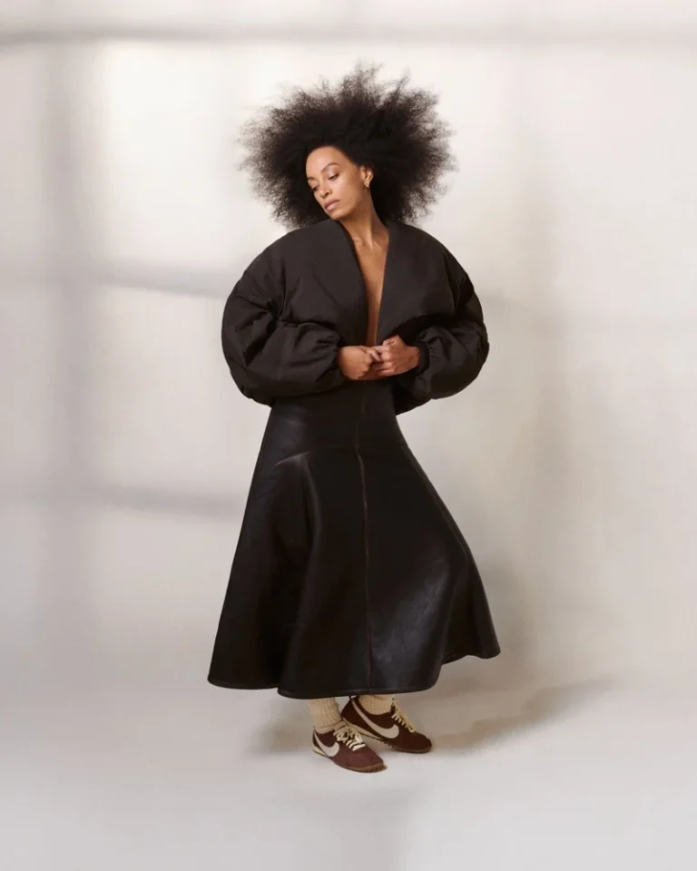 Solange Nike Jacquemus Moon Shoe campaign sneakers