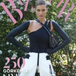 Toni Garrn Poses in Bold Dior Looks for Harper’s Bazaar Turkey