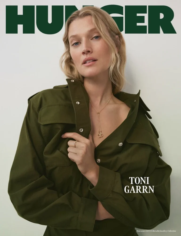 Toni Garrn Radiates Quiet Confidence in Hunger Magazine Shoot